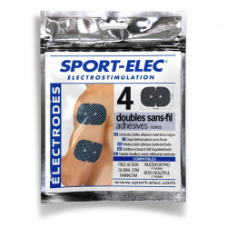 3 électrodes WX compatibles appareils Slendertone • Electrostimulat